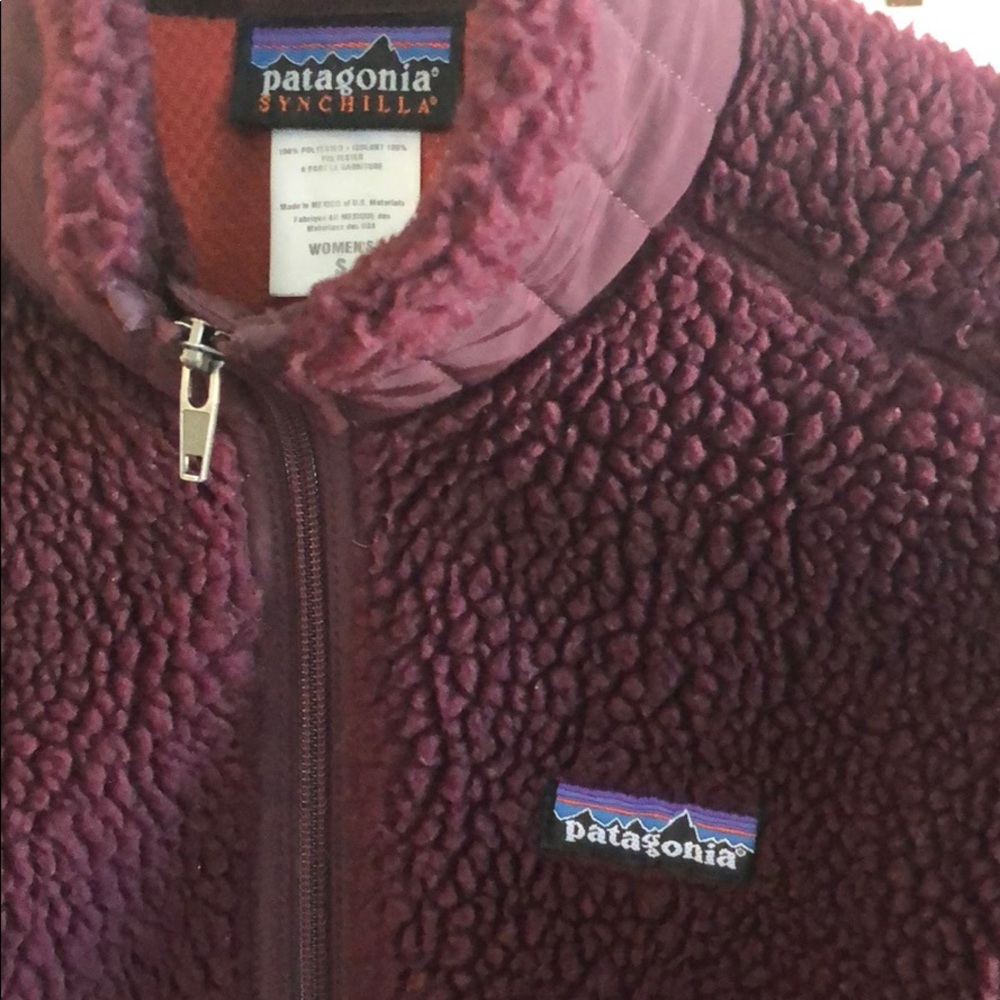 Patagonia women’s synchilla size small